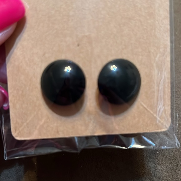 Set of 3 Black Earrings - Picture 4 of 7